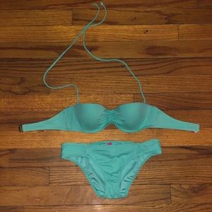 Victoria’s Secret PINK 2 Piece Teal Bikini 32B/XS